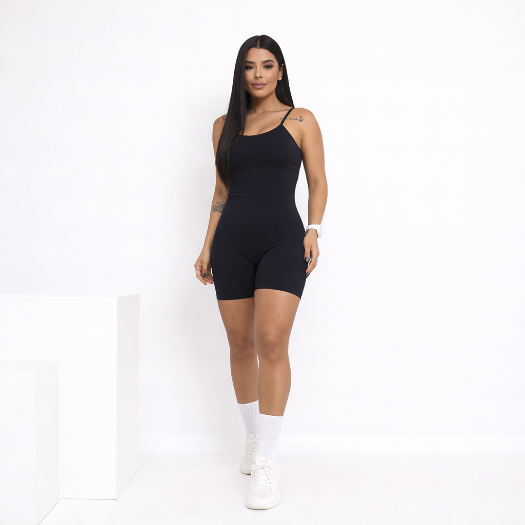 Slim Fit Ônix — Preto